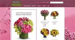 Desktop Screenshot of mulkeysflowers.com