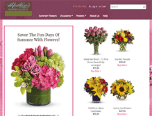 Tablet Screenshot of mulkeysflowers.com